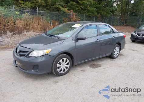 2011 Toyota Corolla Le z USA, uszkodzony, nr VIN 2T1BU4EE9BC640905